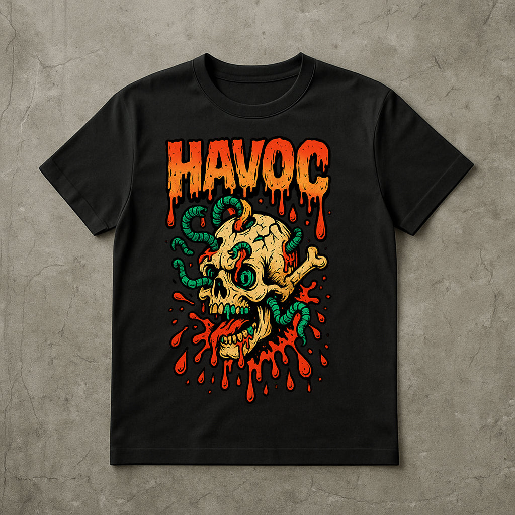 Zombie Havoc Skull