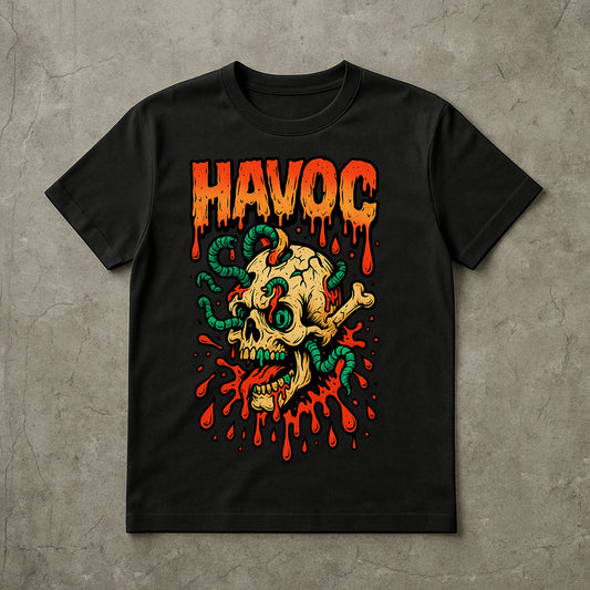 Zombie Havoc Skull